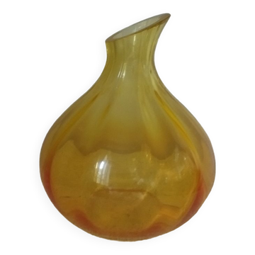 Scandinavian 60s glass vase