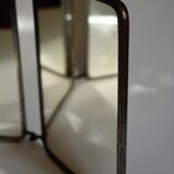 Barber beautiful triptych mirror 48x20cm