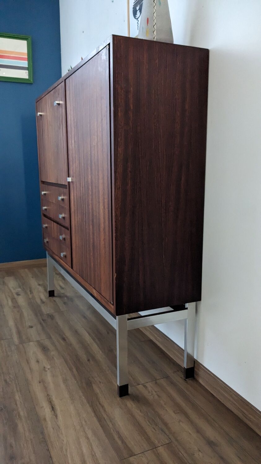 vintage secretary desk Scandinavian design