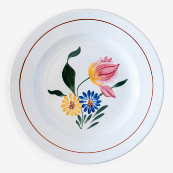 Old dish Villeroy & Boch hand painted