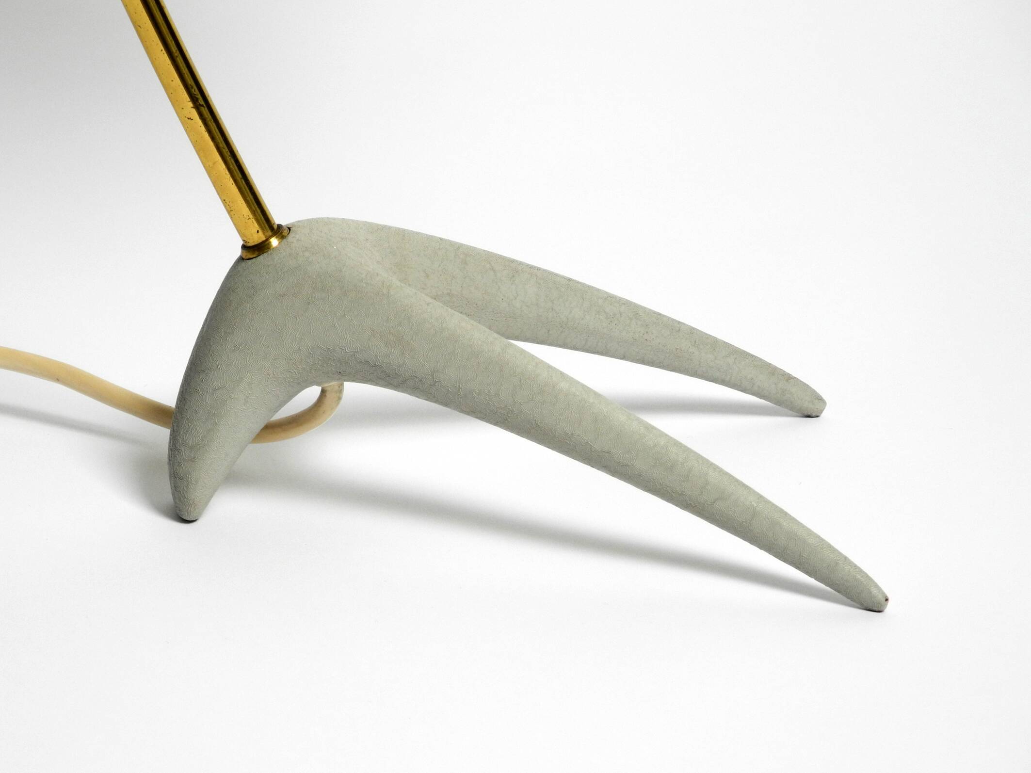 Large Mid Century crow's foot table lamp by Karl Heinz Kinsky for Cosack