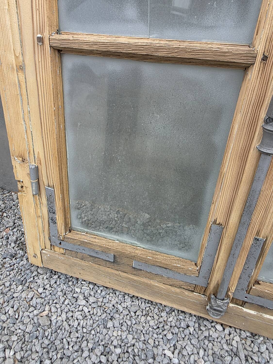 Old window with frame