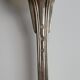 Set of 6 tablespoons silver metal