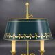 Bronze Bouillotte Lamp in Louis XVI Style with Two Lights "Lucien Gau"