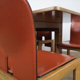 Ensemble de salle à manger complet par Afra & Tobia Scarpa pour Cassina