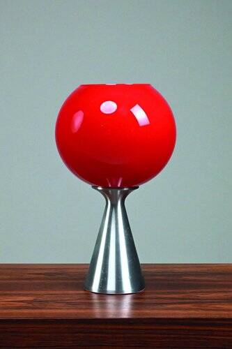 Space Age Table Lamp in Aluminum from Erco
