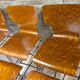 6 vintage Scandinavian chairs from the 1970s.