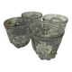 Lot de 4 moules à cannelés en verre