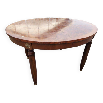 Table style louis xvi en acajou