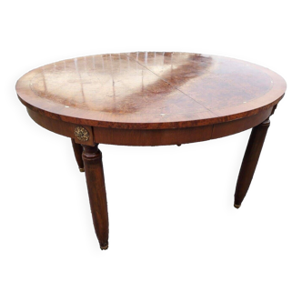 Louis xvi style mahogany table