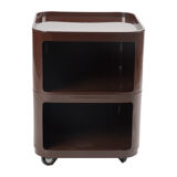 Brown Componibilli by Anna Castelli Ferrieri for Kartell