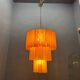 Murano Glass Tube Chandelier, Italy, 1970s
