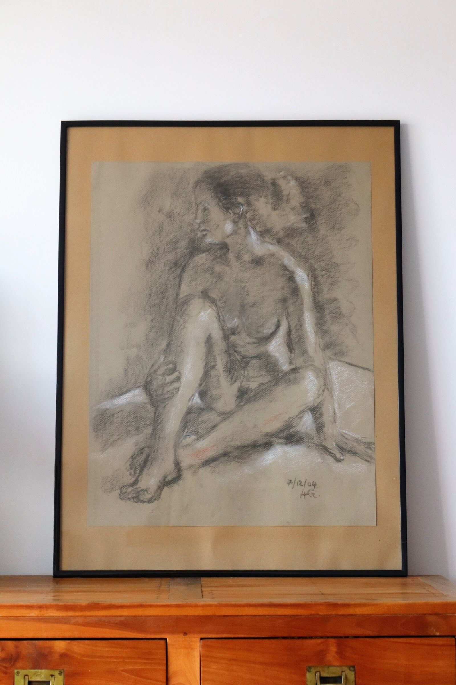 Drawing seated