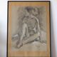 Drawing seated