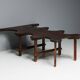Table Organique Rustique De Forme Libre, France, Fin 19ème Siècle