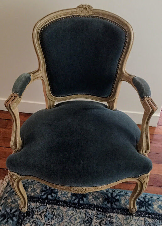 Fauteuils bergères style Louis XV