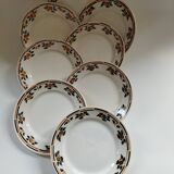 8 Badonviller “Modern” plates
