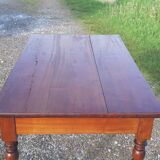 Walnut table 19 th , 1 drawer