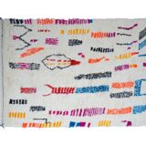 Colorful Berber carpet 279 x 148cm