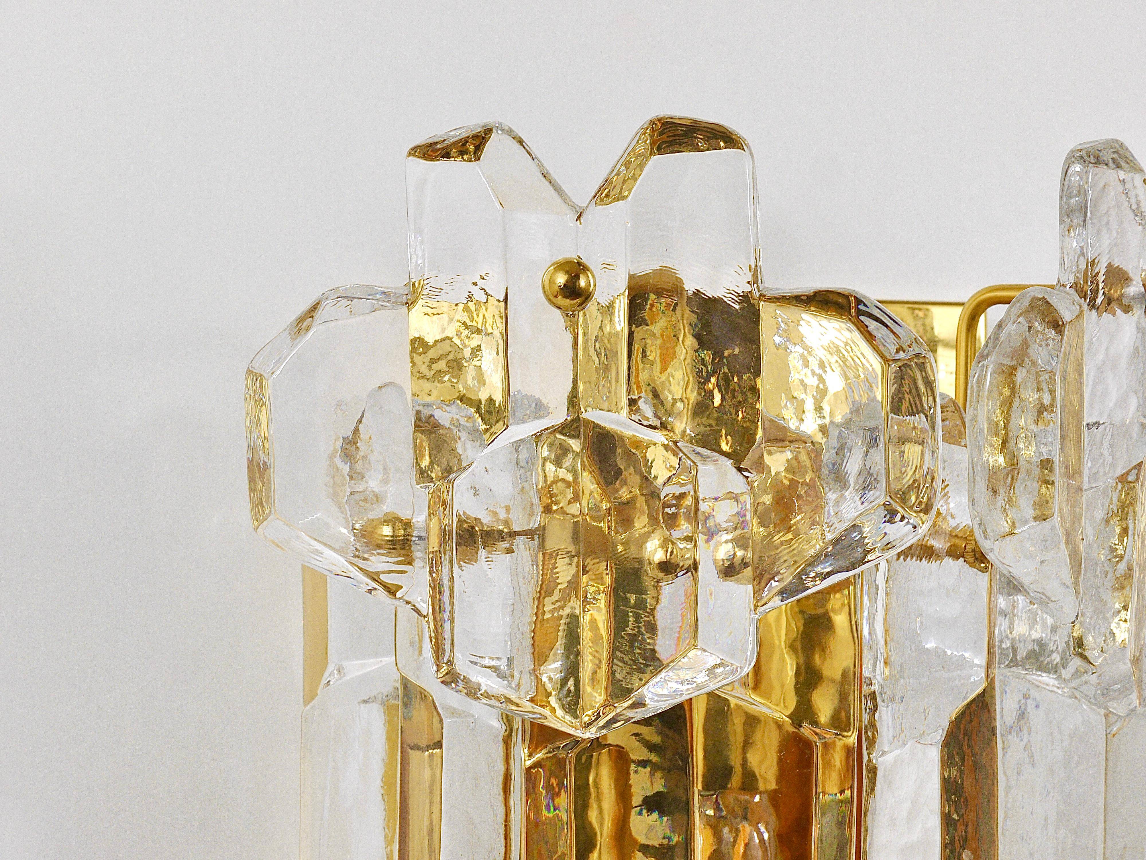 Palazzo Grand Model Wall Light by J.T. Kalmar - 1970