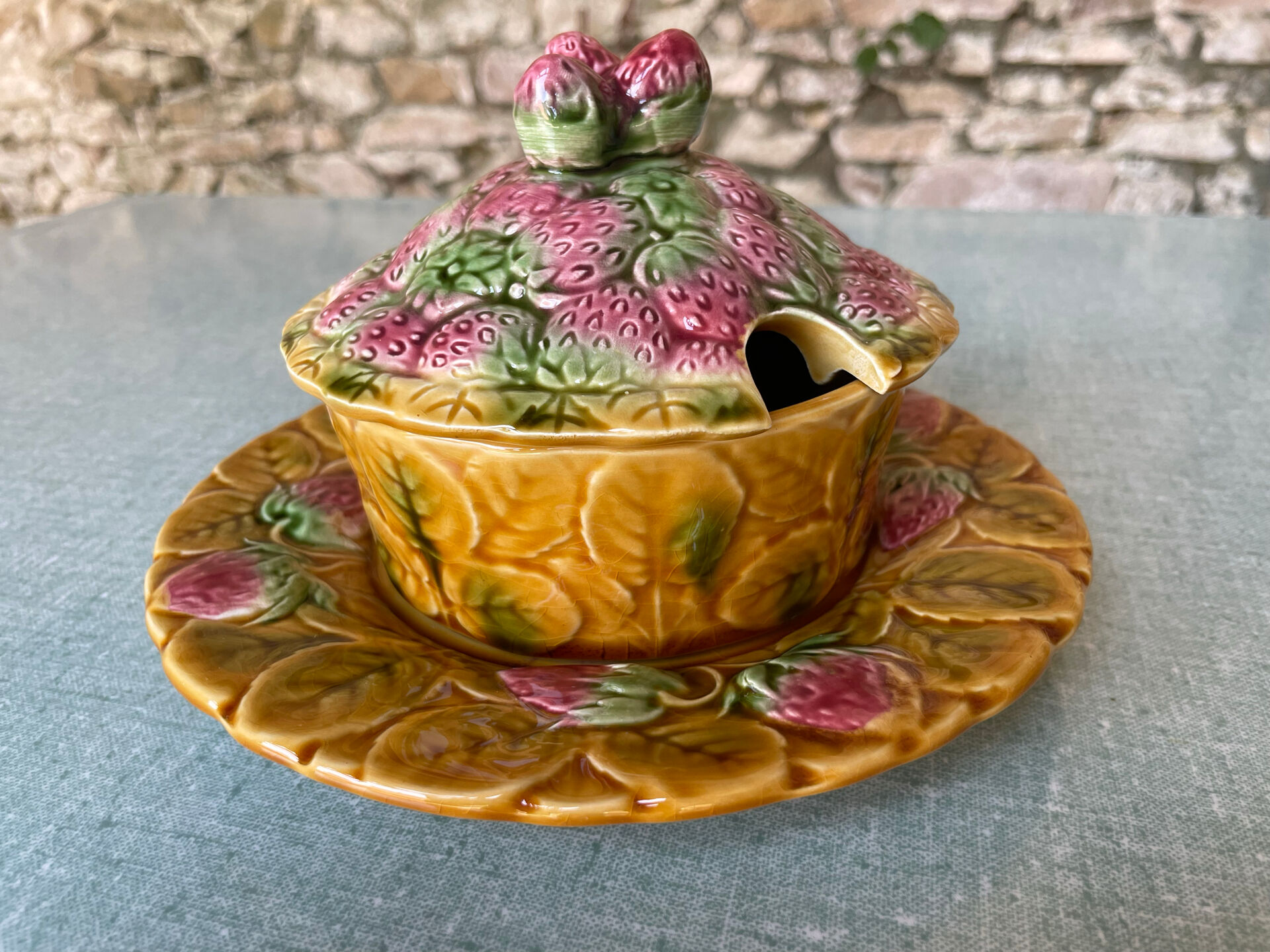 Dessert service Sarreguemines