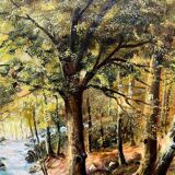 Landscape "Forest River"