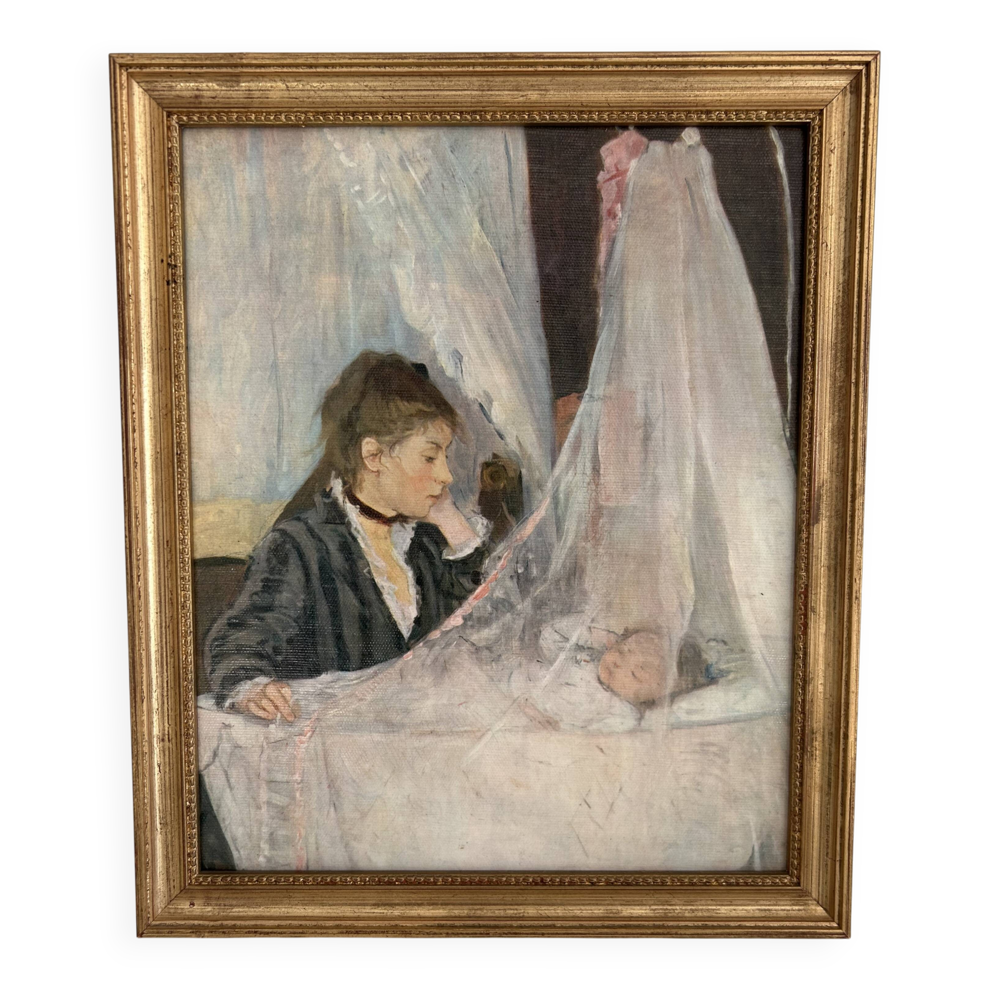 Canvas reproduction – The Cradle - Berthe Morisot – Braun Edition