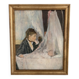 Canvas reproduction – The Cradle - Berthe Morisot – Braun Edition