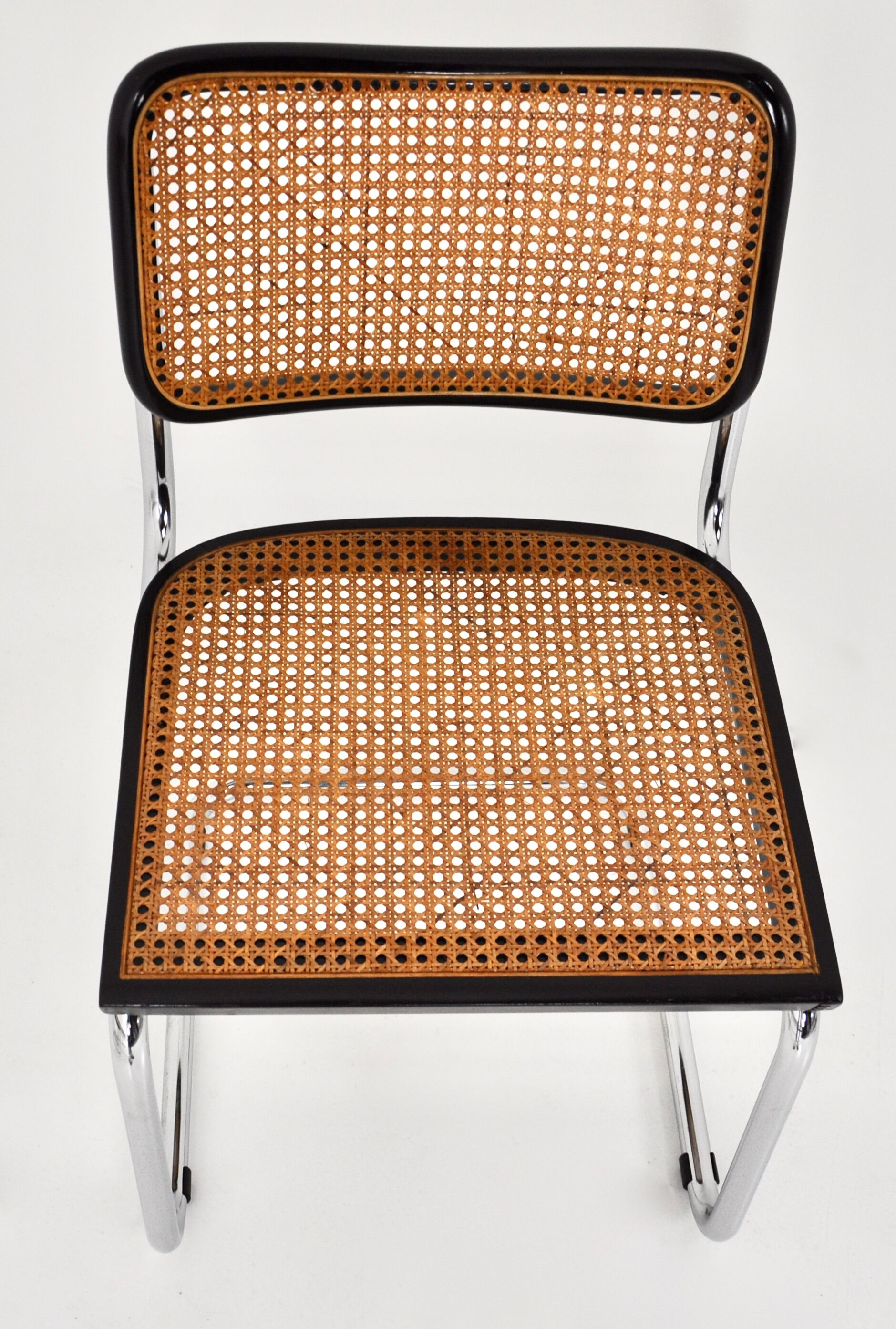 Dining chairs B32 by Marcel Breuer