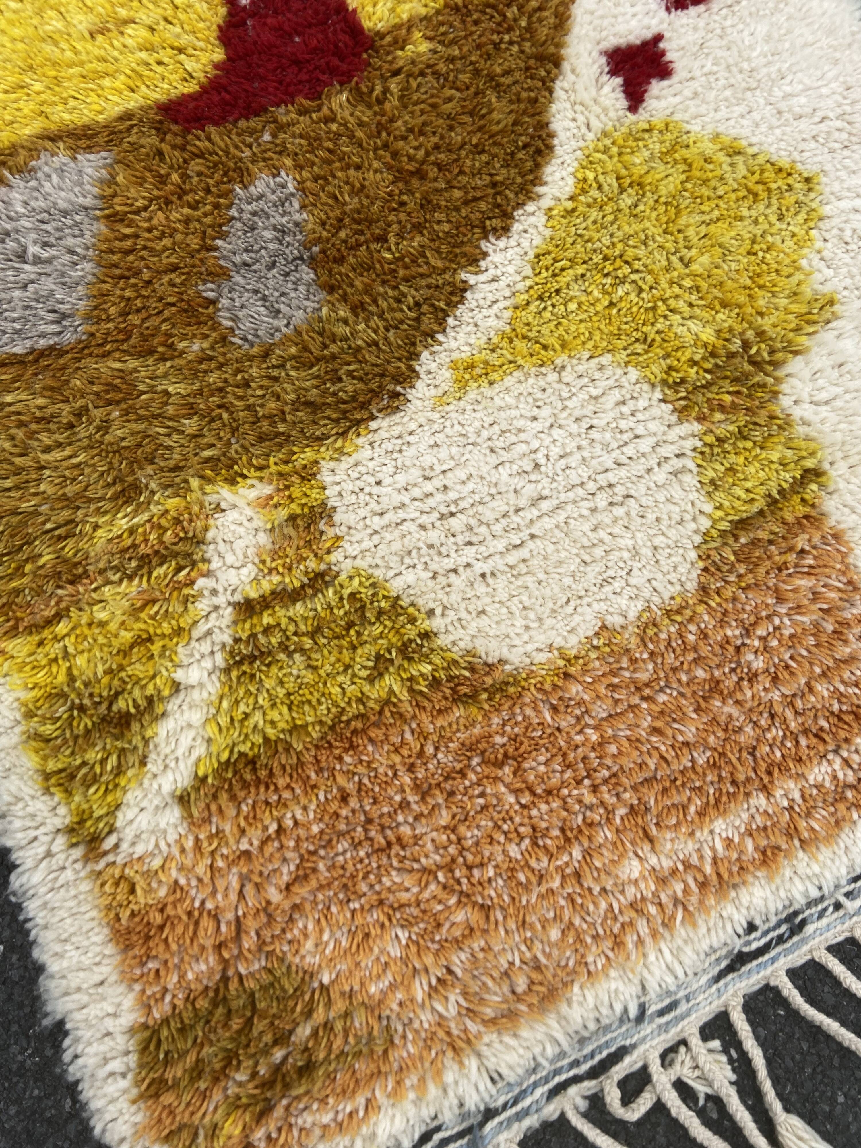 Berber carpet azilal 195x280 cm