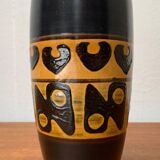 West German pottery vase from the mid-century by WGP of Dümler & Breiden, 1960s.