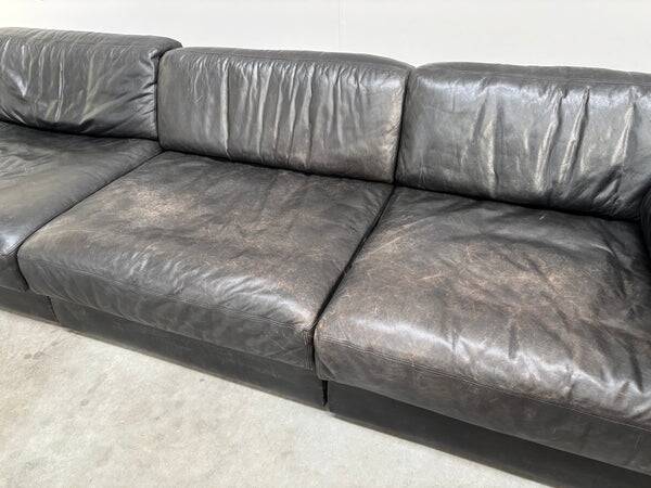 XXL modular De Sede DS76 sofa / daybed, Swiss design 1970s