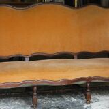 Louis XIII Bench, Oak, 17th Century, 3 Places