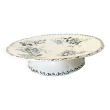 Iron pedestal dish