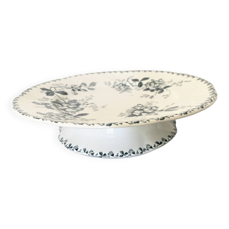 Plat piédouche terre de fer