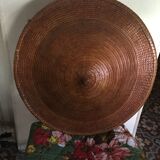 Old Asian flat hat