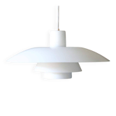 Vintage Danish mid-century Poul Henningsen-Louis Poulsen PH4/3 pendant light