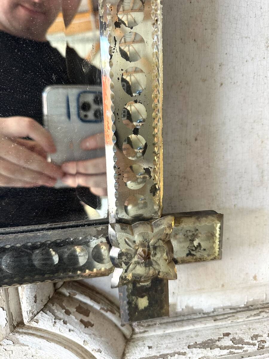 Small Venetian mirror circa 1900
