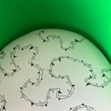 Set of four Steen Ostergaard chairs for Cado, Denmark, 1974.