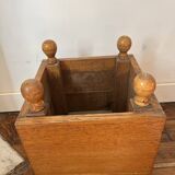 Cache pot en bois
