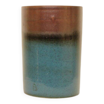 Important vase pique fleurs en grès de Charles Gaudry (1933-1980)