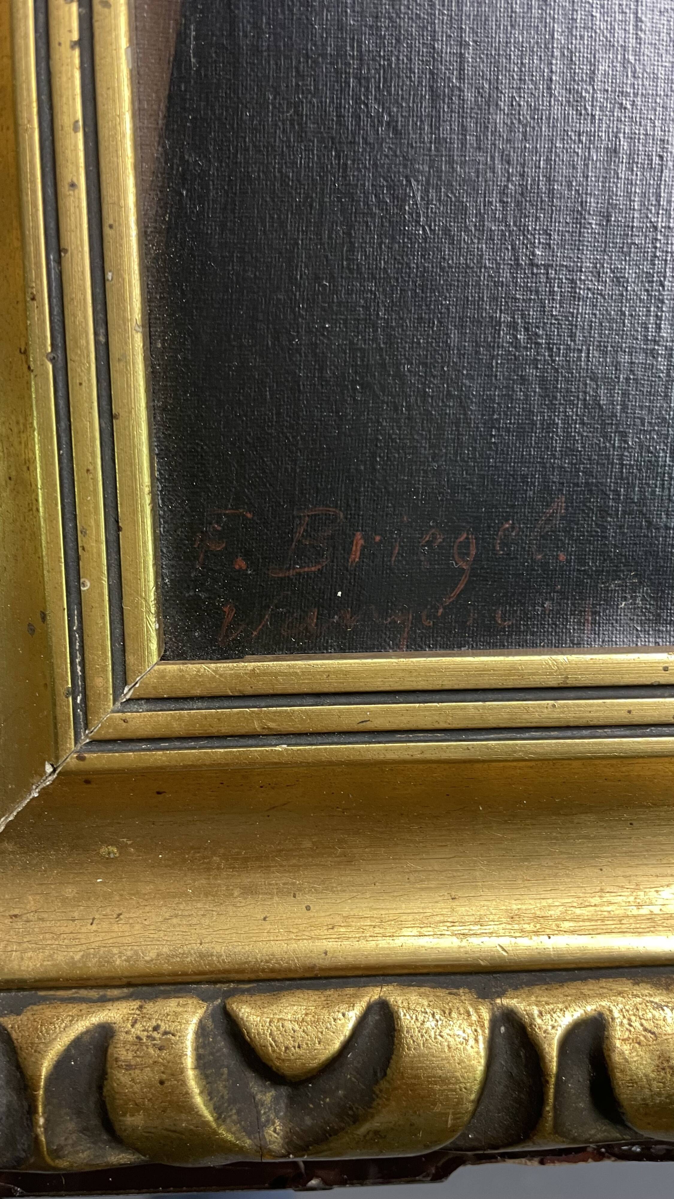 Portrait, 19th-Century, Oil on Canvas