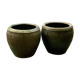 Lot of two big pots/cache Asian pots Vietnam