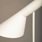 Arne Jacobsen white AJ Floor Lamp for Louis Poulsen, Denmark