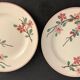 5 assiettes à dessert Digoin Sarreguemines, modèle Aigues Vives, 1940