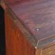 Art deco wall cabinet with mirror and two drawers