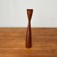 Mid-Century Danish Teak Tulip Candle Holder, 1960s