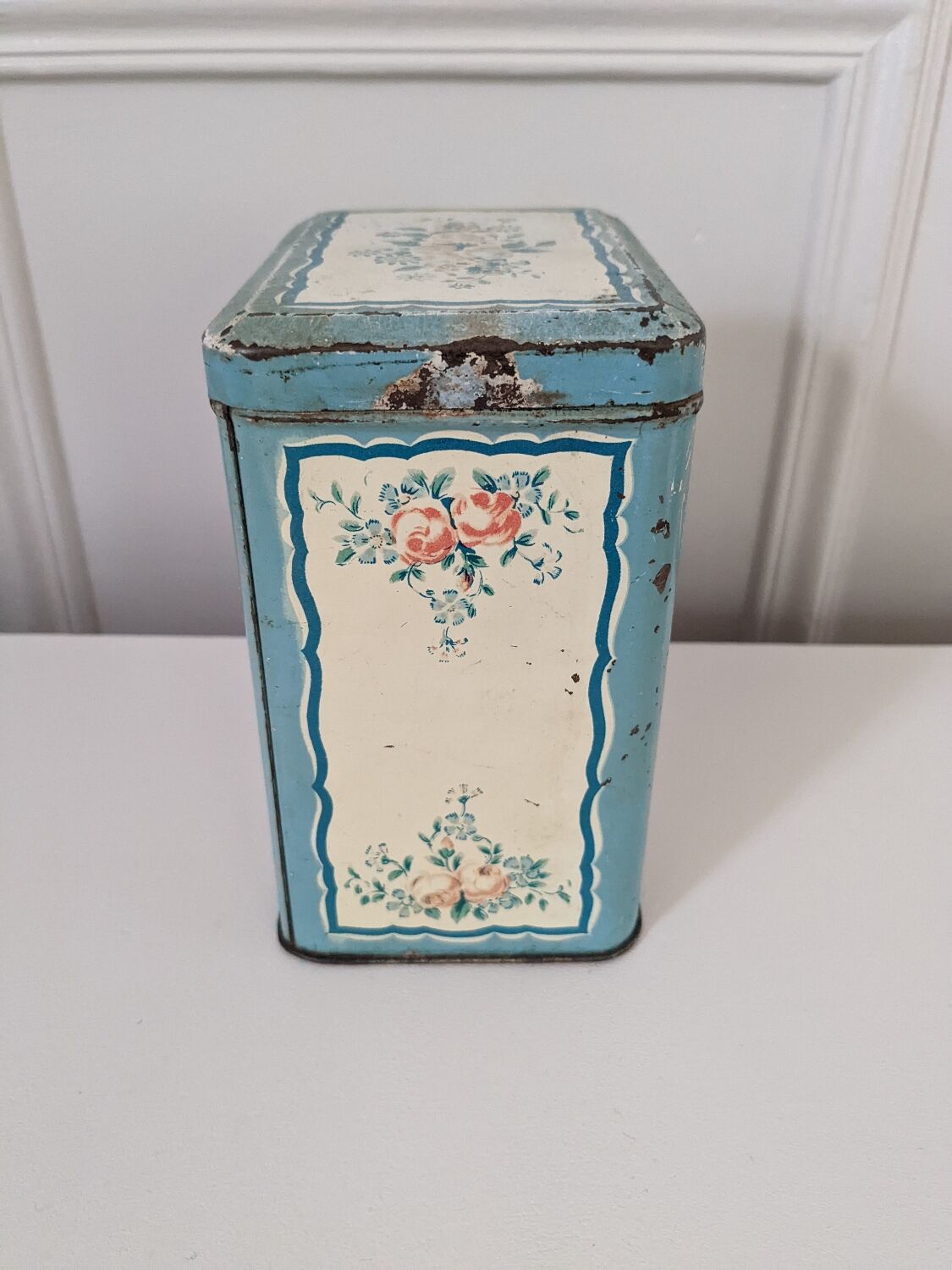 Vintage metal box