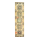 Turkish Oushak Orange Wool Rug 90x342