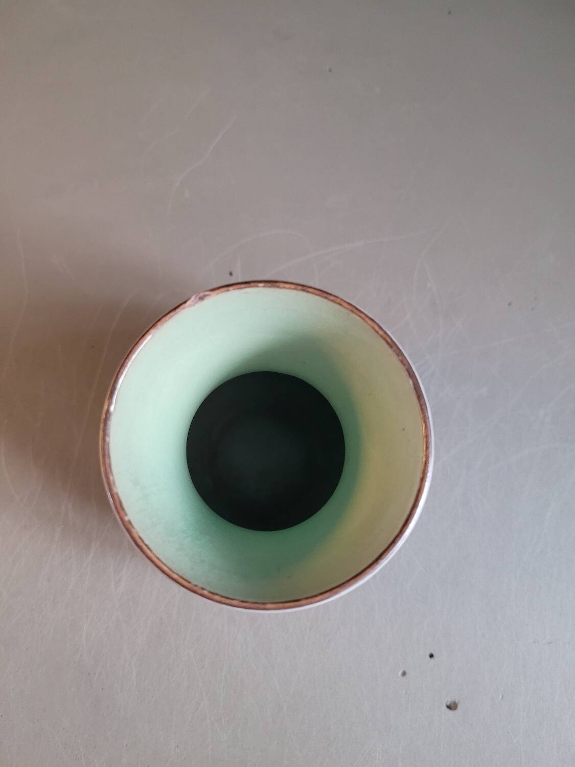50's ceramic vase